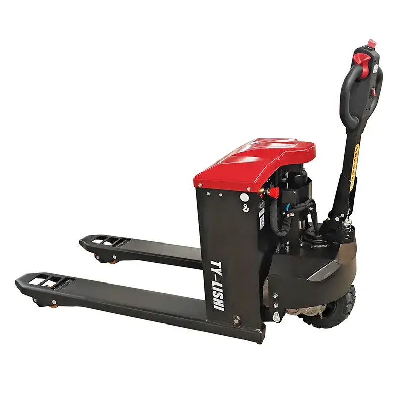 Caminhão de paletes elétricos off-road de 5000 kg