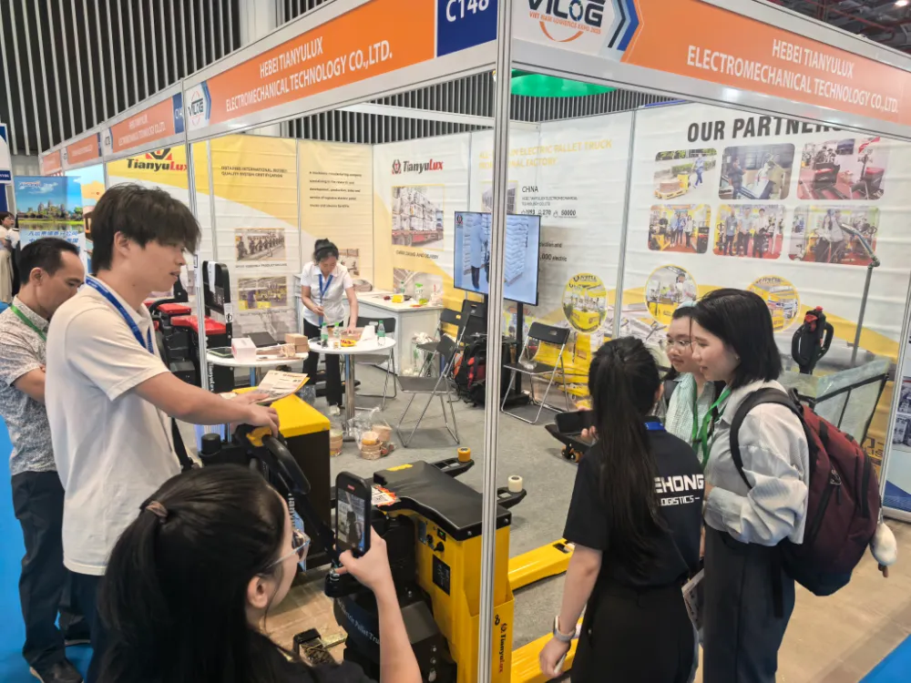 Hebei TianyuLux Electromechanical Technology Co., Ltd. Debuts at VILOG 2025, Empowering Southeast Asia’s Warehousing & Logistics Green Upgrade with Professional Lithium Material Handling Equipment